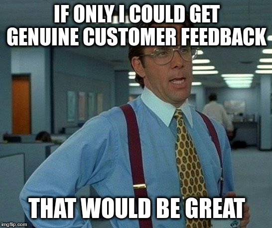 customer feedback